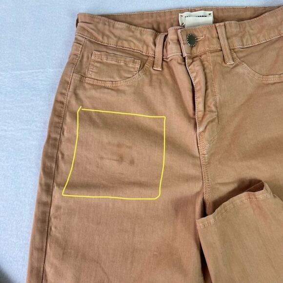 L’AGENCE Pants Womens 26 Brown Margot High Rise Skinny Camel - Picture 14 of 14